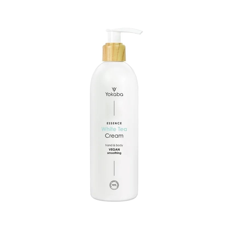 Yokaba white tea cream hand&body Wygładzająco nawilżający krem do ciała i dłoni 240ml