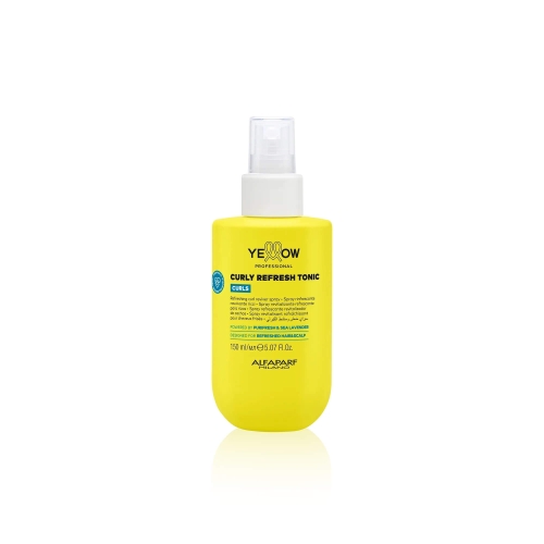 Yellow curls refresh tonic Odświeżający spray do włosów falowanych i kręconych 150ml