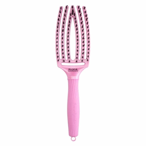 Olivia Garden  Finger Brush Szczotka rozczesująco-masująca arctic lights różowa