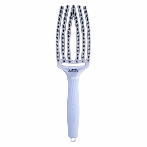 Olivia Garden  Finger Brush Szczotka rozczesująco-masująca arctic lights błękitna