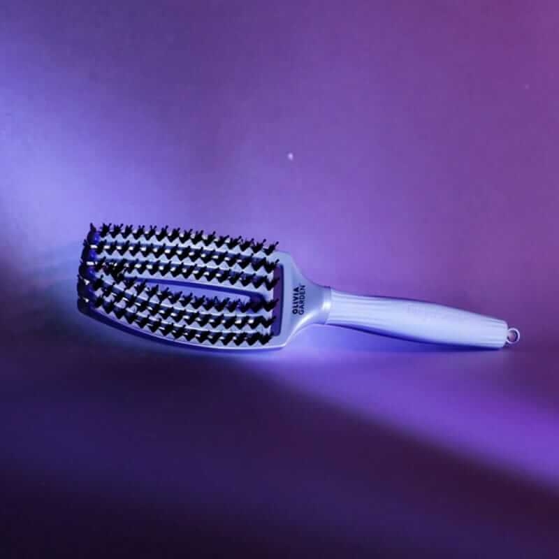 Olivia Garden Finger Brush Szczotka rozczesująco-masująca arctic lights błękitna.jpg