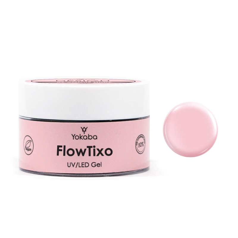 Yokaba flowtixo Żel do paznokci 02 light french pink 50g