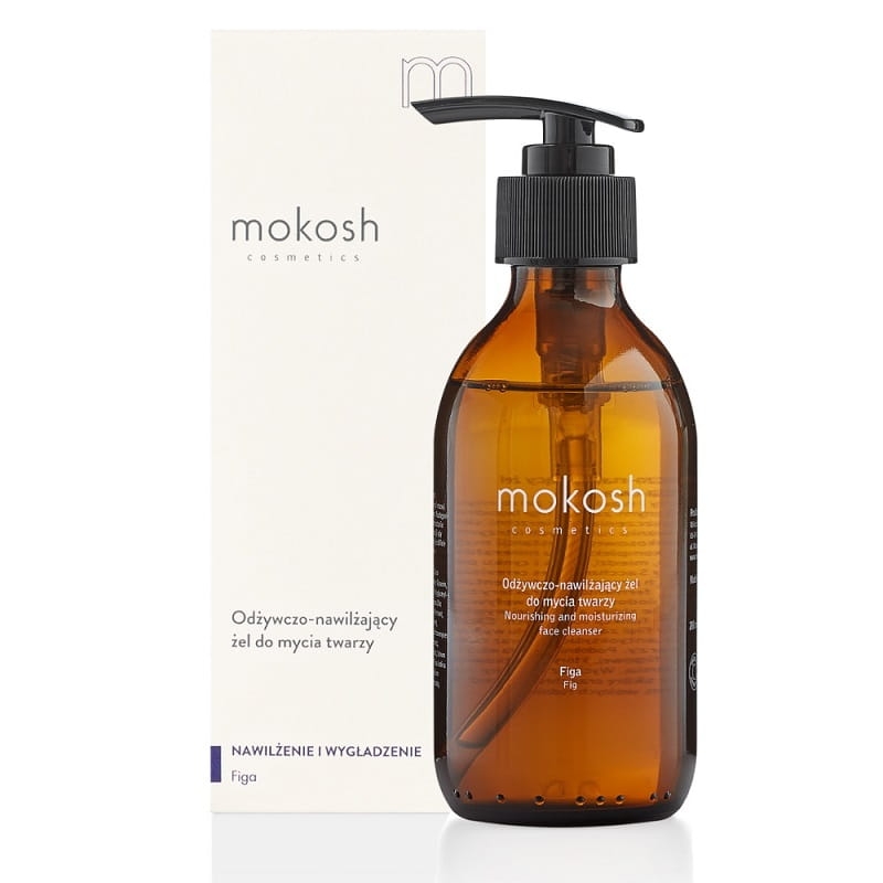 Mokosh Odżywczo nawilżający żel do mycia twarzy figa 200ml