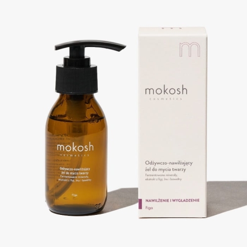 Mokosh Odżywczo nawilżający żel do mycia twarzy figa 90ml 