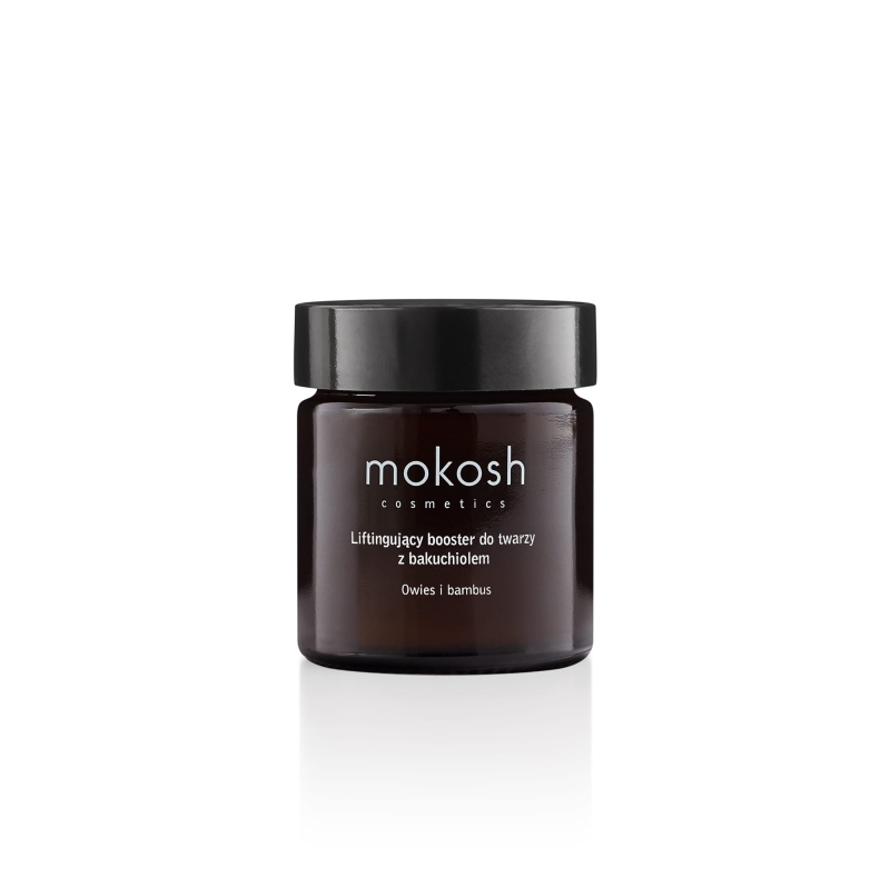 Mokosh Wygładzające serum do twarzy z bakuchiolem owies i bambus 30ml