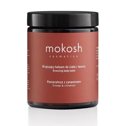 Mokosh Brązujący balsam do ciała i twarzy pomarańcza z cynamonem 180ml