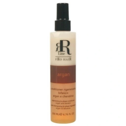RR LINE ARGAN STAR - Dwufazowa odżywka bez spłukiwania z olejkiem arganowym i keratyną 200ml