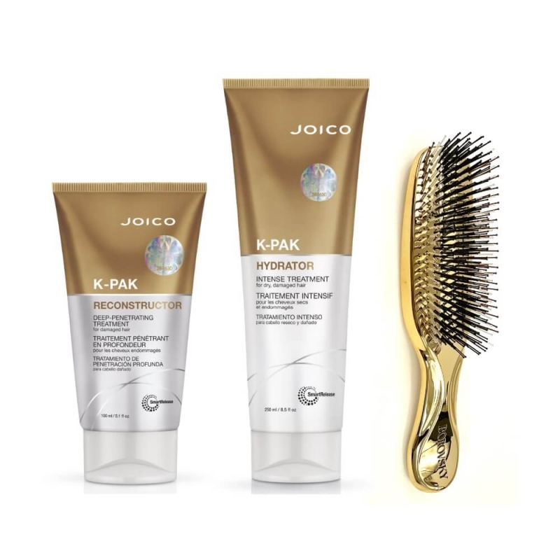 Joico k-pak Zestaw deep 150ml hydrator 250ml szczotka Borovsky.jpg