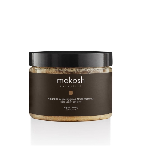 Mokosh Naturalna sól peelingująca z morza martwego 600g