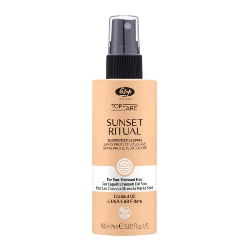 Lisap sunset ritual Spray ochronny do włosów na słońce z filtrami UVA i UVB 150ml