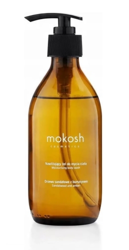 Mokosh Nawilżający żel do mycia ciała drzewo sandałowe z bursztynem 300ml