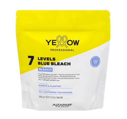 YELLOW Bleaching Rozjaśniacz Puder rozjaśniający do 7 tonów 500g