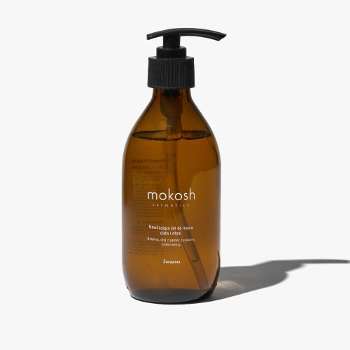 Mokosh Nawilżający żel do mycia ciała żurawina 300ml