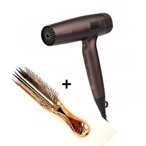 Labor pro plum tornado b315 Suszarka do włosów 1800W z dyfuzorem + szczotka Borovsky scalp brush
