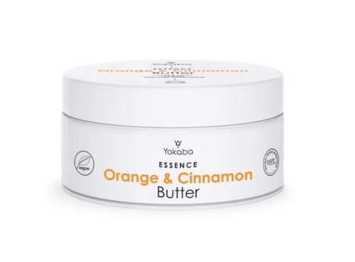 Yokaba orange & cinnamon butter hand&body Pomarańczowo cynamonowe masło do ciała 200ml
