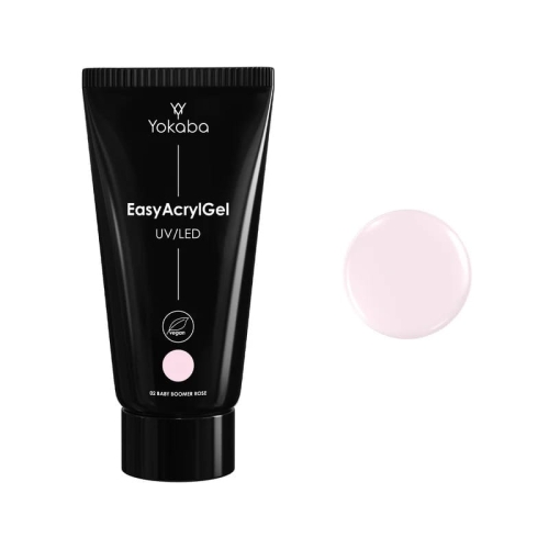 Yokaba easyacrylgel  Akrylożel do paznokci 02 baby boomer rose 50ml