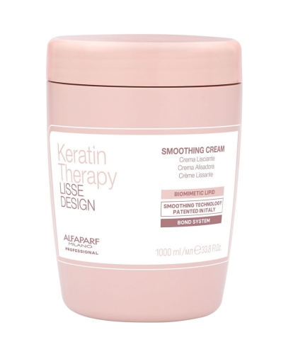 Alfaparf lisse design smoothing cream Krem wygładzający do włosów 1000ml