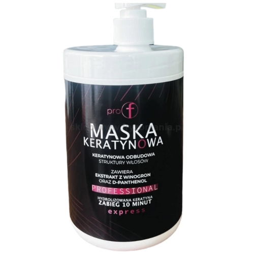 Wats pro-f maska keratynowa z ekstraktem z winogron i d-panthenolem 1000ml