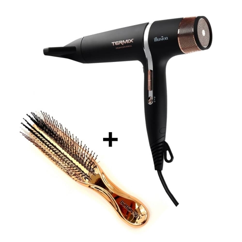 Termix illusion Suszarka do włosów z jonizacją 2000-24000W + szczotka Borovsky scalp brush