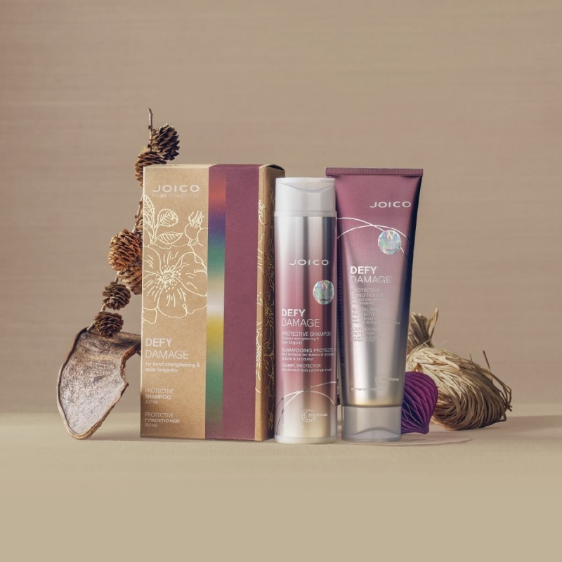 Joico defy damage Zestaw do włosów zniszczonych szampon 300ml odżywka 250ml.jpg