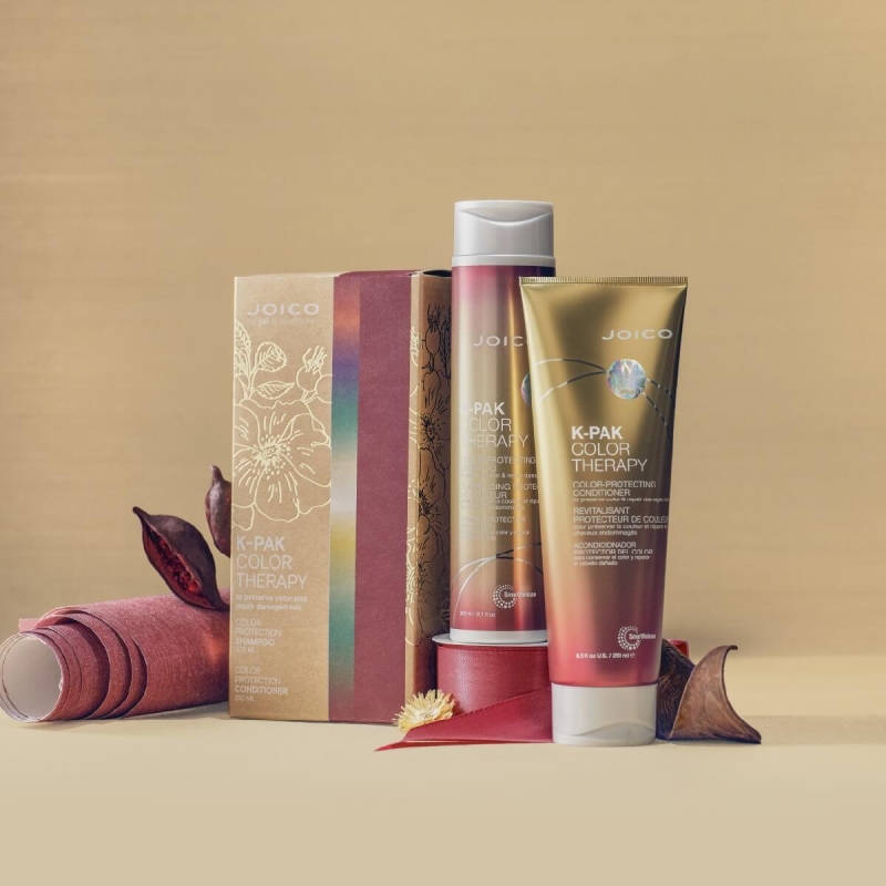 JOICO K-PAK Color therapy Zestaw Szampon 300ml + odżywka 250ml do włosów farbowanych.jpg