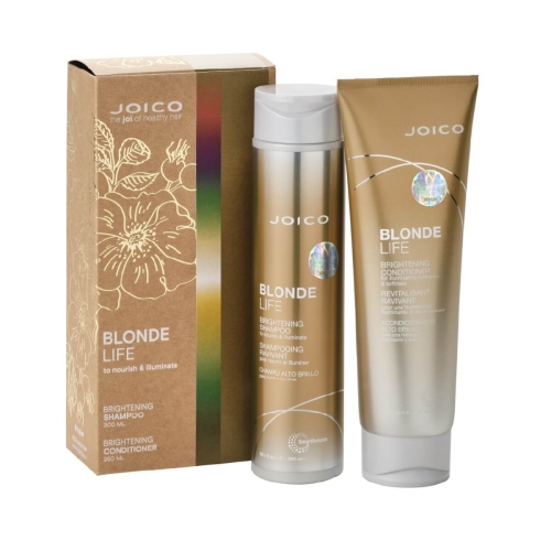 Joico blonde life Zestaw do włosów blond szampon 300ml odżywka 250ml