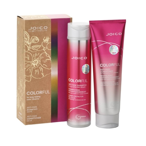 Joico colorful anti-fade Zestaw do włosów farbowanych Szampon 300ml odżywka 250ml