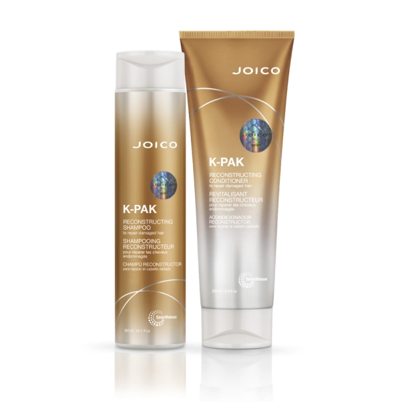 Joico k-pak reconstructing Zestaw regenerujący Szampon 300ml odżywka 250ml.jpg
