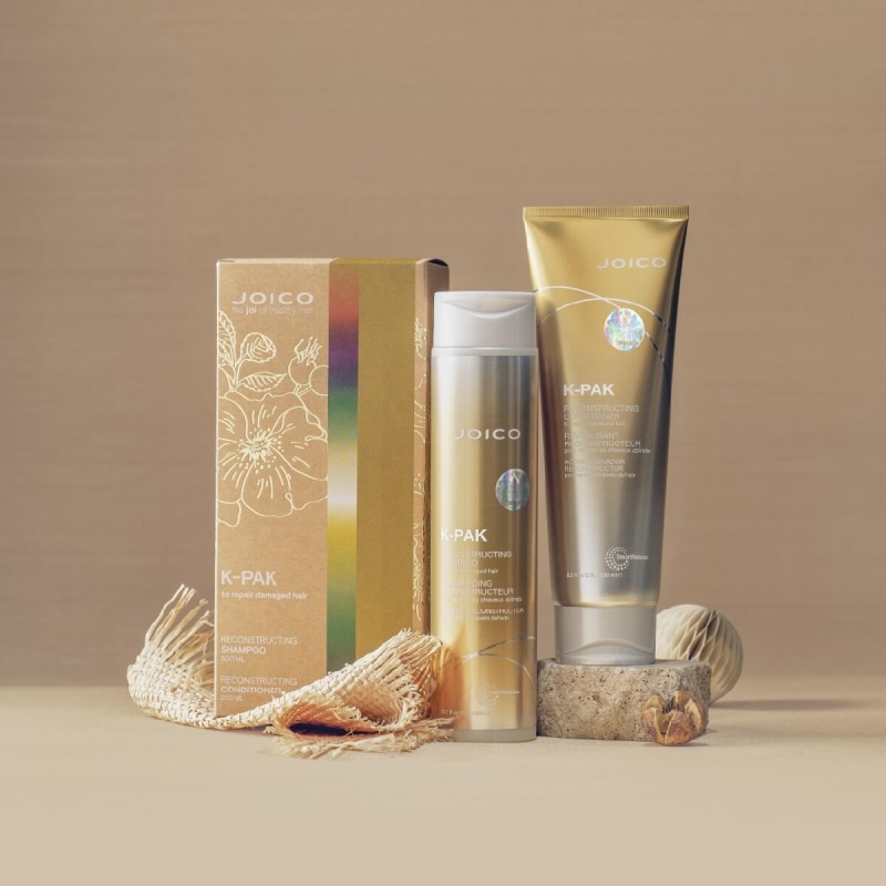 Joico k-pak reconstructing Zestaw regenerujący Szampon 300ml odżywka 250ml.jpg