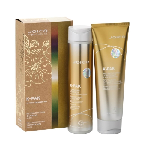 Joico k-pak reconstructing Zestaw regenerujący Szampon 300ml odżywka 250ml