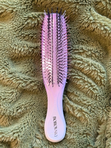 Scalp brush Borovsky Szczotka do pielęgnacji włosów i skóry głowy lilly flower Edycja limitowana