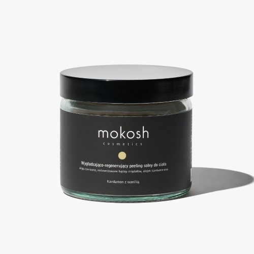 Mokosh Peeling solny do ciała kardamon z wanilią 300g