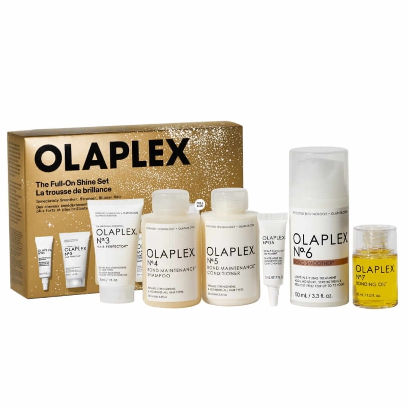 Olaplex the full on shine set Zestaw regenerujący i nabłyszczający włosy.jpg