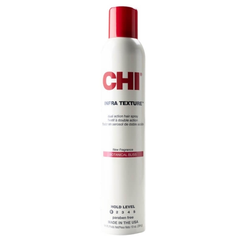 CHI infra texture botanical Elastyczny lakier do włosów 284g 