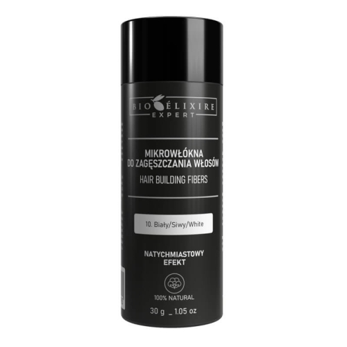 Bioelixire expert Mikrowłókna bawełniane do zagęszczania włosów 30g biały