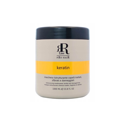 RR LINE KERATIN STAR - Maska odbudowująca do włosów zniszczonych 1000ml