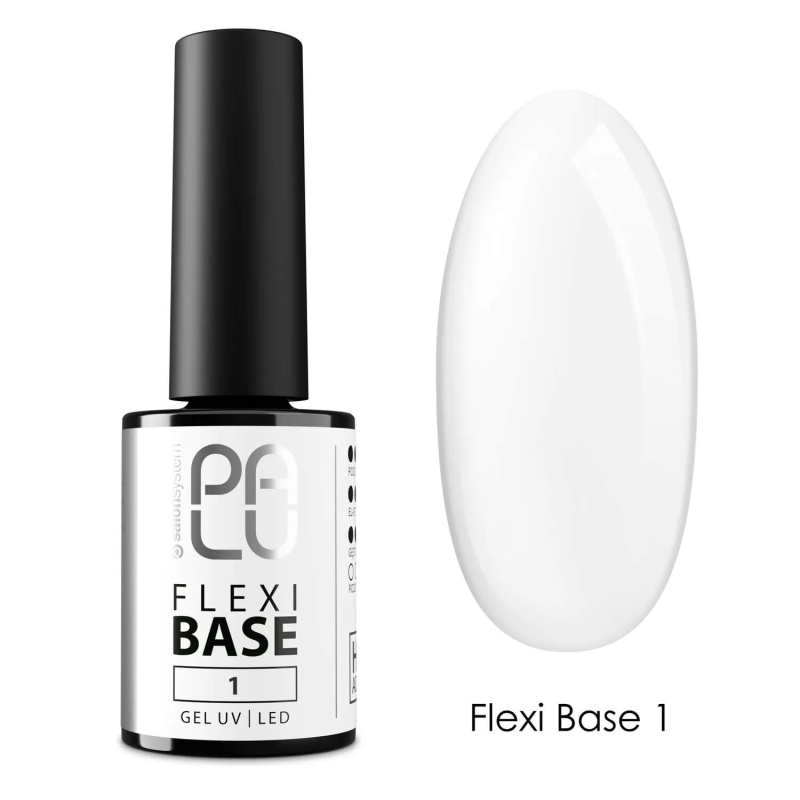 Palu flexi base 1 Gęsta baza hybrydowa do przedłużania paznokci clear 11g.jpg