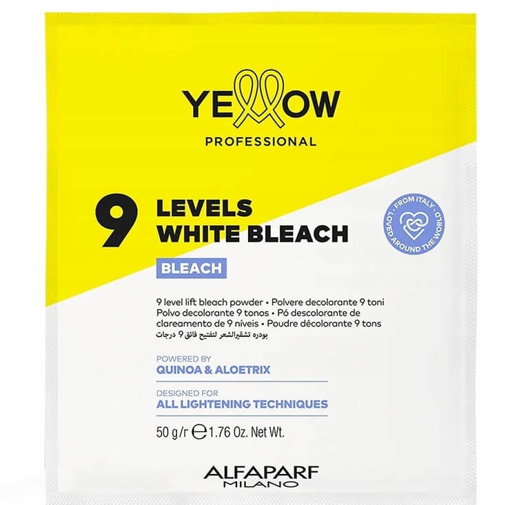 YELLOW Bleaching Rozjaśniacz Puder rozjaśniający do 9 tonów - saszetka 50g.jpg