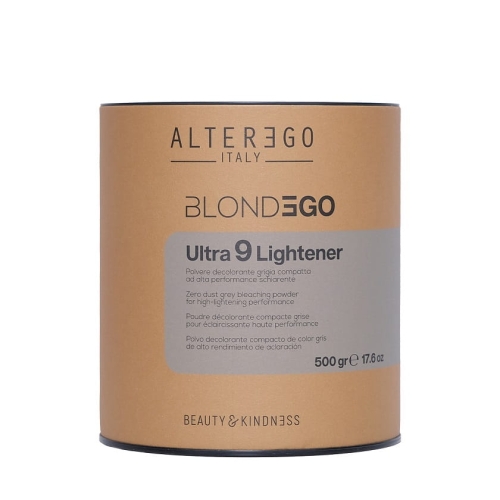 Alter ego ultra 9 lightener Niepylący rozjaśniacz do włosów do 9 tonów 500g
