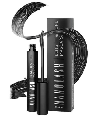 Nanolash length and curl mascara Tusz do rzęs wydłużający i podkręcający 10ml