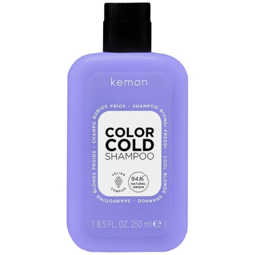 KEMON Color cold - Szampon niwelujący żółte refleksy 250ml