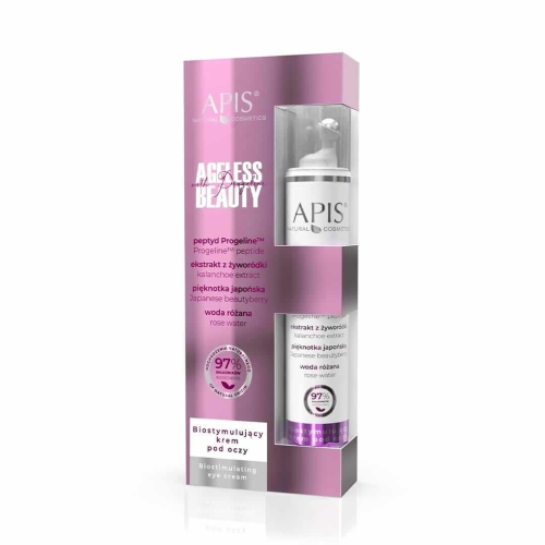 Apis ageless beauty Biostymulujący krem pod oczy z progeliną 10ml