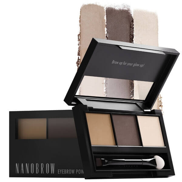 Nanobrow eyebrow powder kit Zestaw cieni do brwi 4g light.jpg
