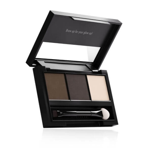 Nanobrow eyebrow powder kit Zestaw cieni do brwi 4g dark