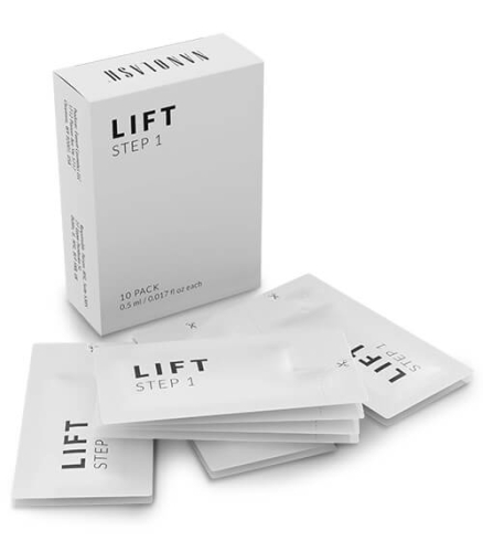 Nanolash lift step 1 Aktywator do liftingu i laminacji rzęs 10 saszetek