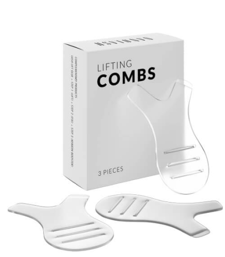 Nanolash lifting combs Grzebyki do liftingu i laminacji rzęs 3 szt