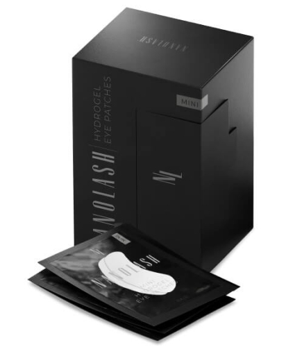 Nanolash hydrogel eye patches mini Płatki hydrożelowe do przedłużania rzęs 100 sztuk