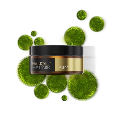Nanoil algae Maska nawilżająca do włosów z algami 300ml
