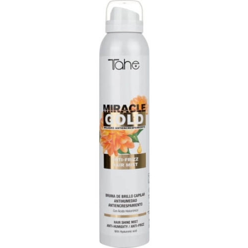 Tahe miracle gold anti frizz Mgiełka nabłyszczająca przeciw puszeniu się włosów 200ml