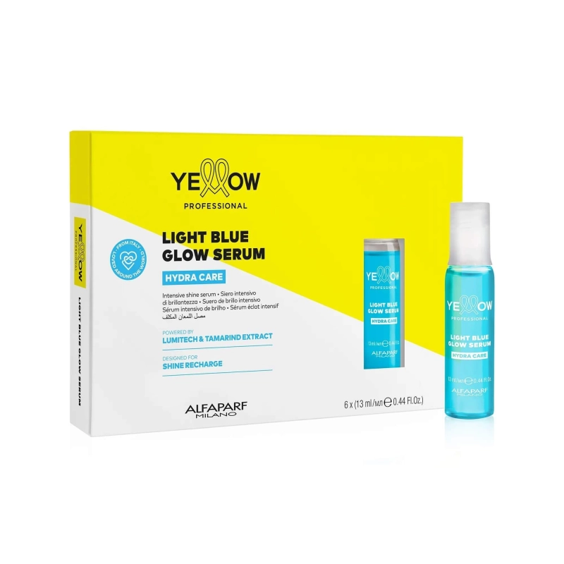 Yellow glow Serum ampułka nabłyszczająca do włosów 13ml.jpg
